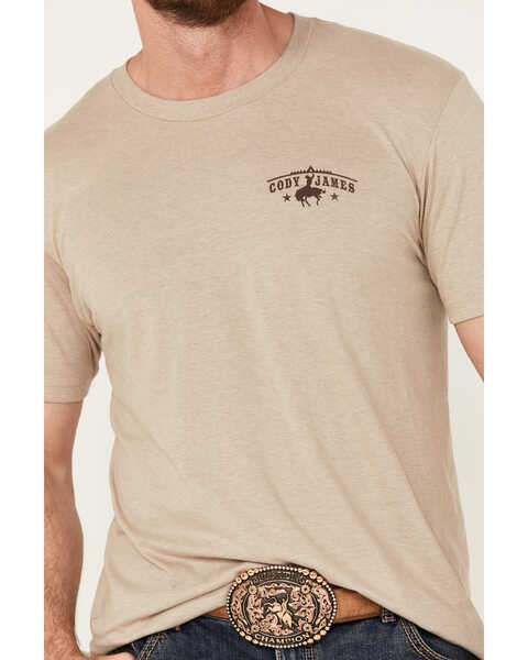 Image #3 - Cody James Men's Southwest Short Sleeve Graphic T-Shirt, Tan, hi-res