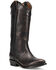 Image #1 - Frye Women's Billy Daisy Pull-On Western Boots - Medium Toe , Black, hi-res