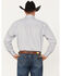 George Strait by Wrangler Men's Long Sleeve Button Down One Pocket Print Western Shirt, Red, hi-res