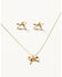 Image #2 - Shyanne Women's Bow Jewelry Set - 2 Piece, Gold, hi-res