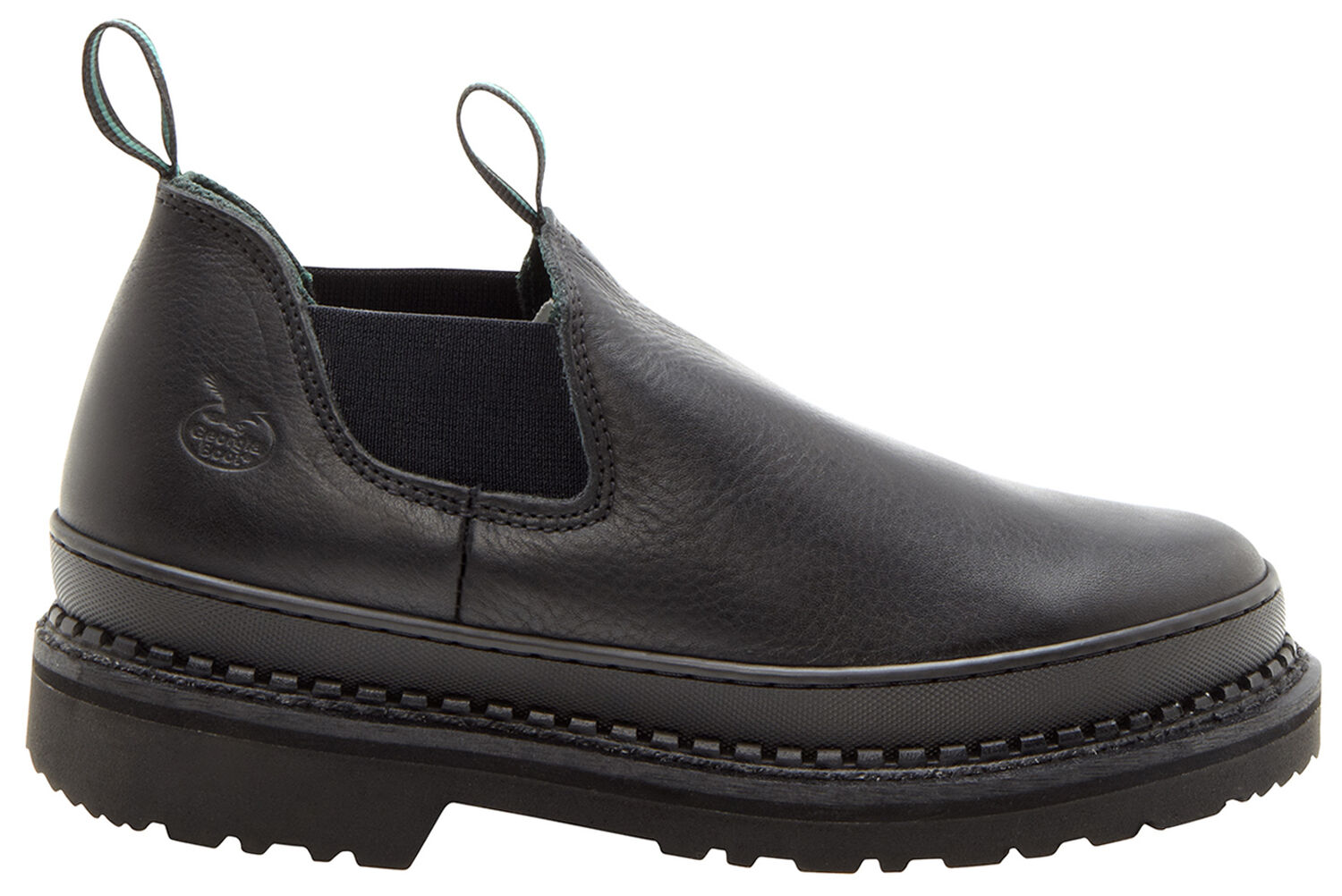 Image #2 - Georgia Boots Women's Giant Romeo Work Shoes, Black, hi-res