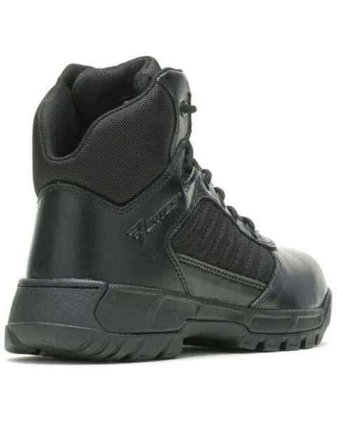 Bates Women's Tactical Sport Black 2 Mid Lace-Up Work Boot - Safety Toe , Black, hi-res
