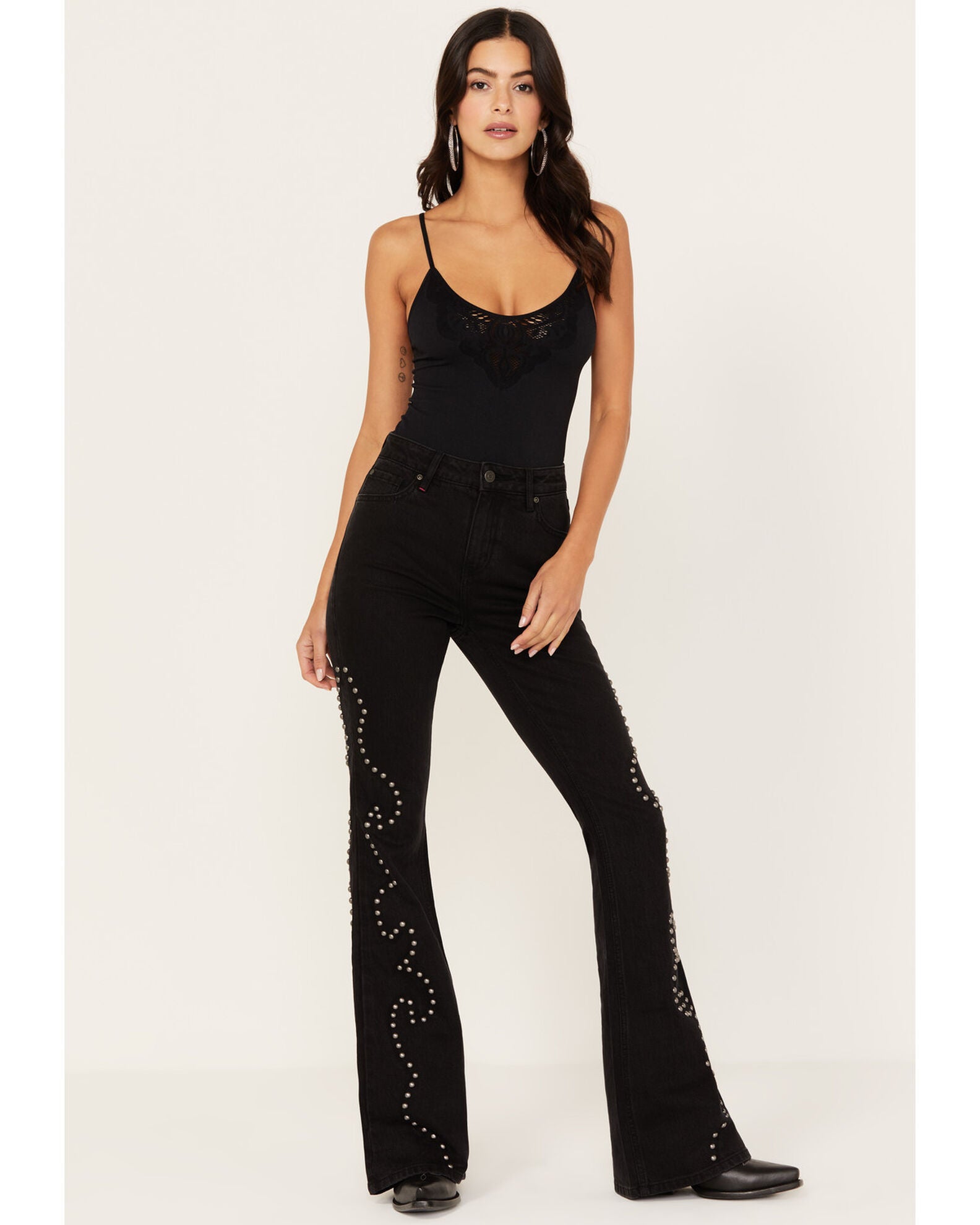 Product Name Idyllwind Women's Alameda High Risin Studded Stretch