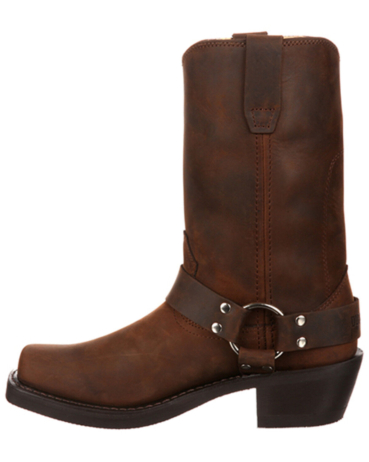 Image #5 - Durango Women's Harness Western Boots - Square Toe, Brown, hi-res