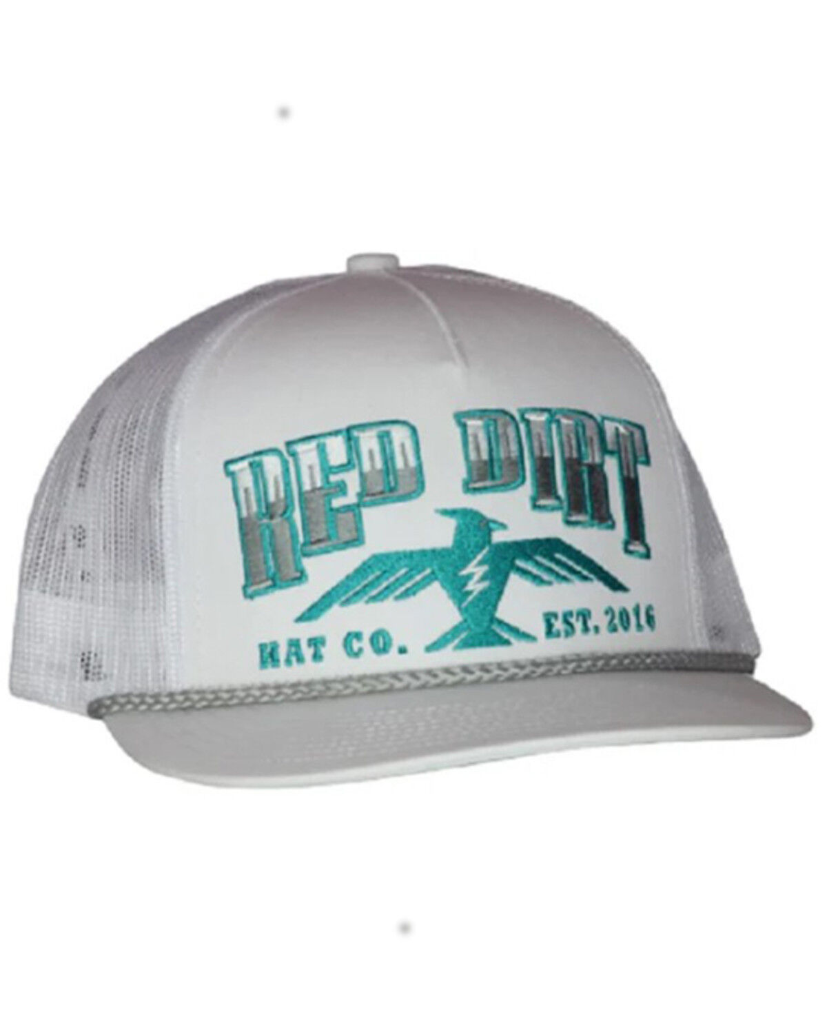Image #1 - Red Dirt Hat Men's Watch Me Fly Ball Cap, White, hi-res
