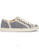 Image #2 - Frye Women's Ivy Crochet Low Lace Sneakers, Grey, hi-res