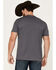 Ariat Men's Faded Flag Graphic T-Shirt, Navy, hi-res