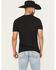 Image #4 - Ariat Men's Boot Barn Exclusive Zapoteco Geo Print Logo Short Sleeve Graphic T-Shirt, Black, hi-res
