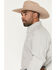 Image #2 - George Strait by Wrangler Men's Geo Print Long Sleeve Button-Down Stretch Western Shirt, Cream, hi-res