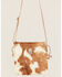 Image #2 - Idyllwind Women's Canyon Ridge Hair-On Cowhide Crossbody Bag, Lt Brown, hi-res