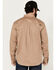 Image #4 - Hawx Men's FR Woven Long Sleeve Button-Down Work Shirt - Big , Beige, hi-res