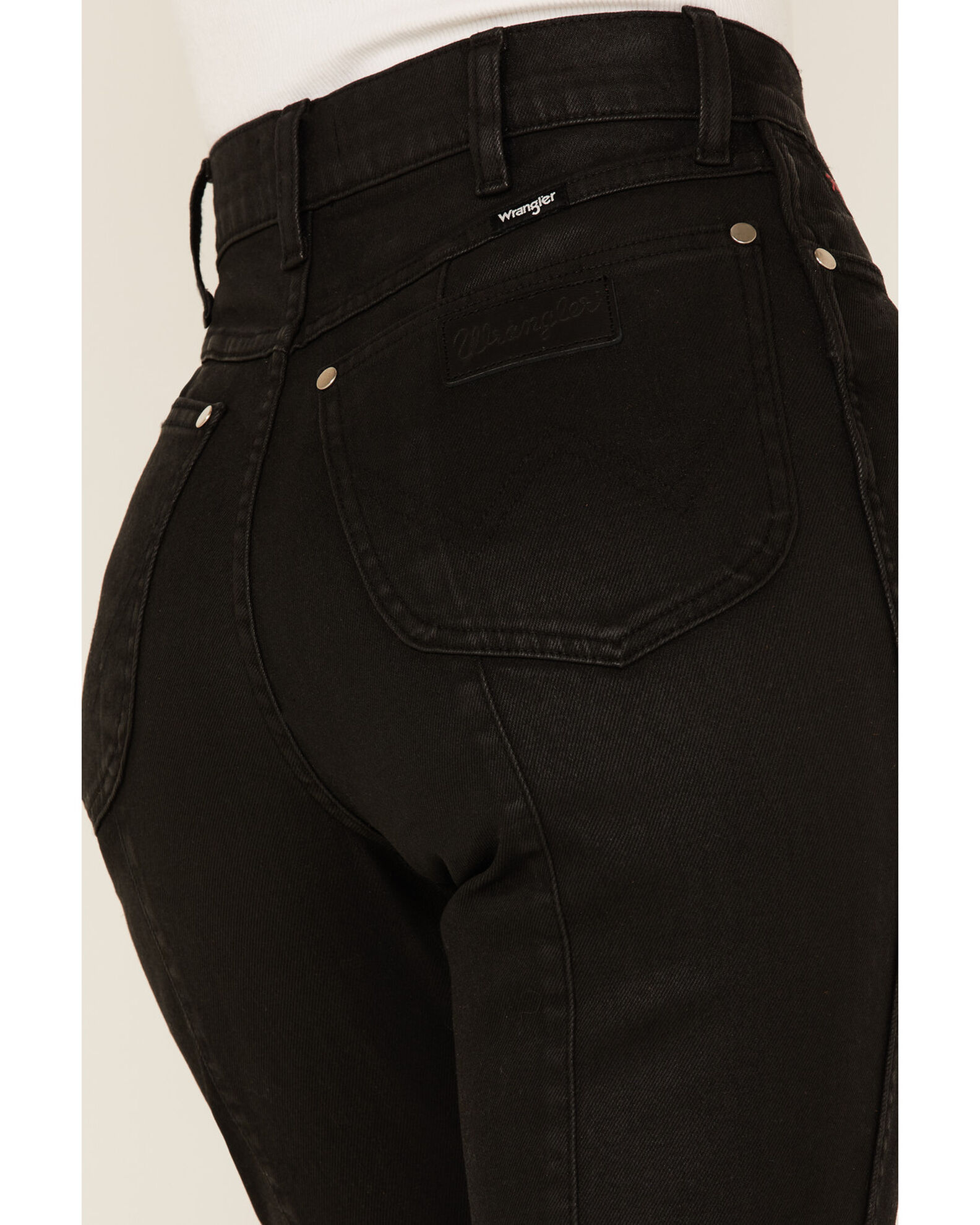 【メーカー直売】の商品をすべて X Wrangler Fender Sheplers | Jeans Flare Cropped Wrock Women's パンツ