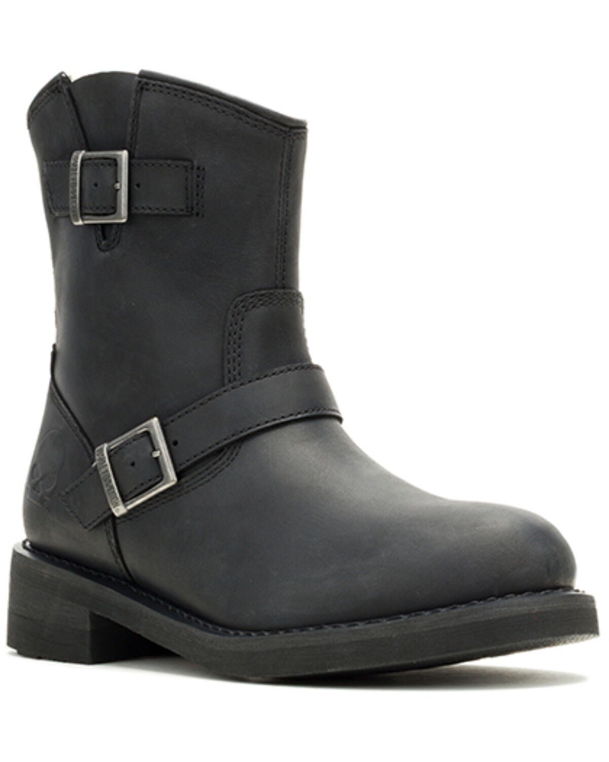 Image #1 - Harley Davidson Men's Classic Cruise Motorcycle Boots - Round Toe, Black, hi-res