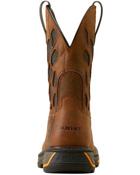 Image #3 - Ariat Men's Big Rig VentTek Work Boots - Soft Toe , Brown, hi-res