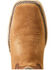 Image #4 - Ariat Men's Brushrider Western Performance Boots - Broad Square Toe, Brown, hi-res