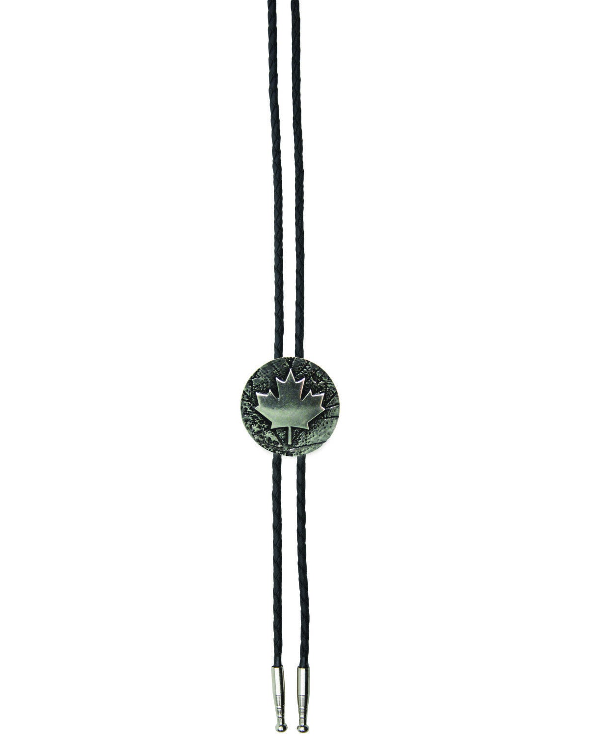 AndWest Men's Canada Maple Leaf Bolo Tie, Gold, hi-res