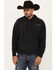 Image #2 - Ariat Men's Mexico Flag Lockup Hooded Sweatshirt, Black, hi-res