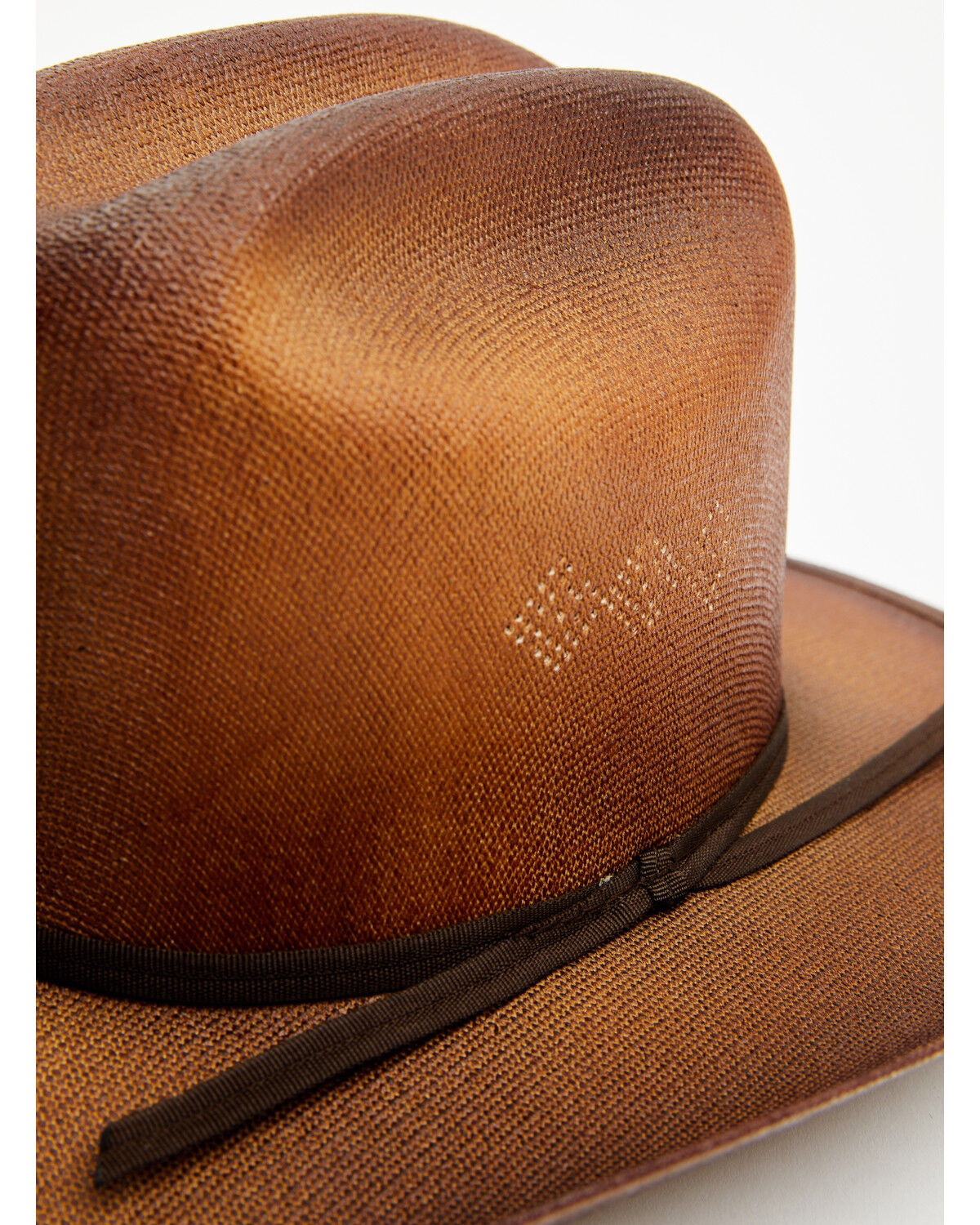 Image #2 - Cody James Infant Little Charro Straw Cowboy Hat, Brown, hi-res