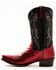Dan Post Men's Red Water Exotic Snake Western Boots - Snip Toe, , hi-res