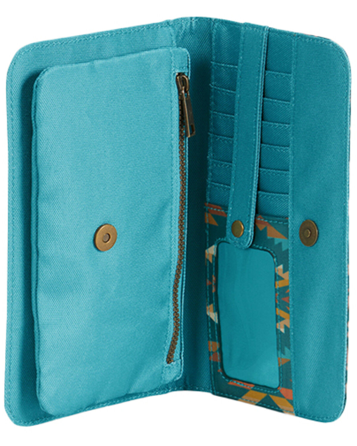 Image #2 - Pendleton Women's Summerland Bright Canopy Crossbody Bag, Turquoise, hi-res