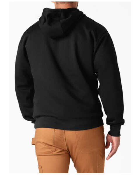 Image #2 - Dickies Men's Durable Water Resistant Hooded Work Sweatshirt, Black, hi-res