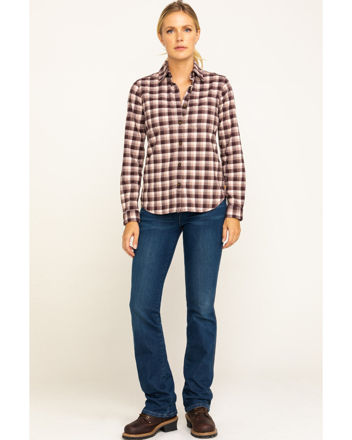 Image #6 - Wrangler Riggs Women's Bootcut Work Jeans, Stone, hi-res