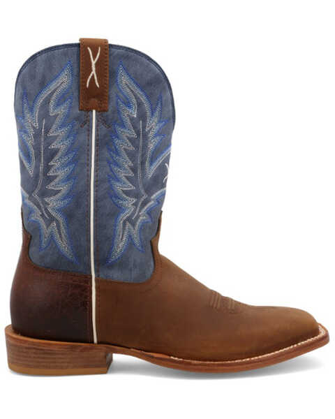 Image #2 - Twisted X Men's 11" Tech Western Boots - Broad Square Toe, Blue, hi-res
