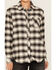 Image #3 - Idyllwind Women's Long Sleeve Snap Flannel Shirt, Black, hi-res