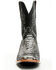Image #4 - Cody James Men's Exotic Python Nevado Western Boots - Broad Square Toe, Black, hi-res
