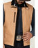 Image #3 - Cowboy Hardware Men's Buckskin Woodsman Tech Vest , Tan, hi-res