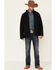Cody James Core Men's Steamboat Zip-Front Softshell Jacket - Big & Tall , Black, hi-res