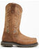 Image #2 - Shyanne Women's Pull-On Western Work Boots - Composite Toe , Brown, hi-res