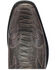 Image #6 - Dan Post Men's Exotic Ostrich Western Boots - Square Toe, Grey, hi-res