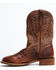 El Dorado Men's Rust Bison Western Boots - Broad Square Toe, Rust Copper, hi-res