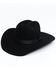 Image #1 - Serratelli Shovel Flange 8X Felt Cowboy Hat, Black, hi-res