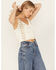Free People Women's Virgo Tank Top, Ivory, hi-res