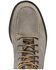 Image #5 - Carhartt Men's 6" Wedge Work Boots - Soft Toe, Grey, hi-res