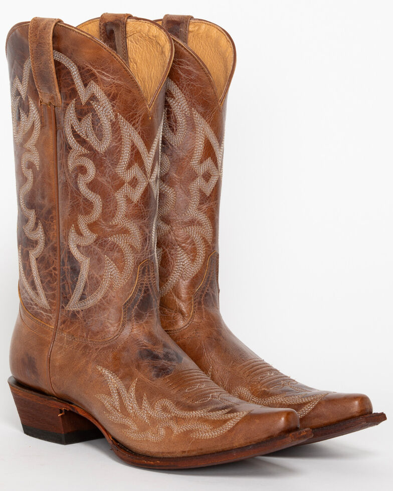 Shyanne Women's Dublin Western Boots - Snip Toe, Tan, hi-res