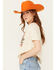 Image #2 - American Highway Women's Desert Road Trip Hanky Hem Short Sleeve Graphic Tee, Cream, hi-res