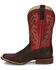 Image #3 - Tony Lama Men's Luciano Western Boots - Square Toe, Chocolate, hi-res