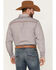 Image #4 - Cowboy Hardware Men's Geo Print Long Sleeve Button Down Shirt, Grey, hi-res