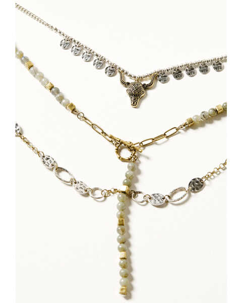 Image #1 - Shyanne Women's Sierra Winter Layered Necklace , Multi, hi-res