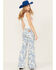 Wrangler Women's High Rise Nautical Print Wanderer Flare Jeans, Multi, hi-res