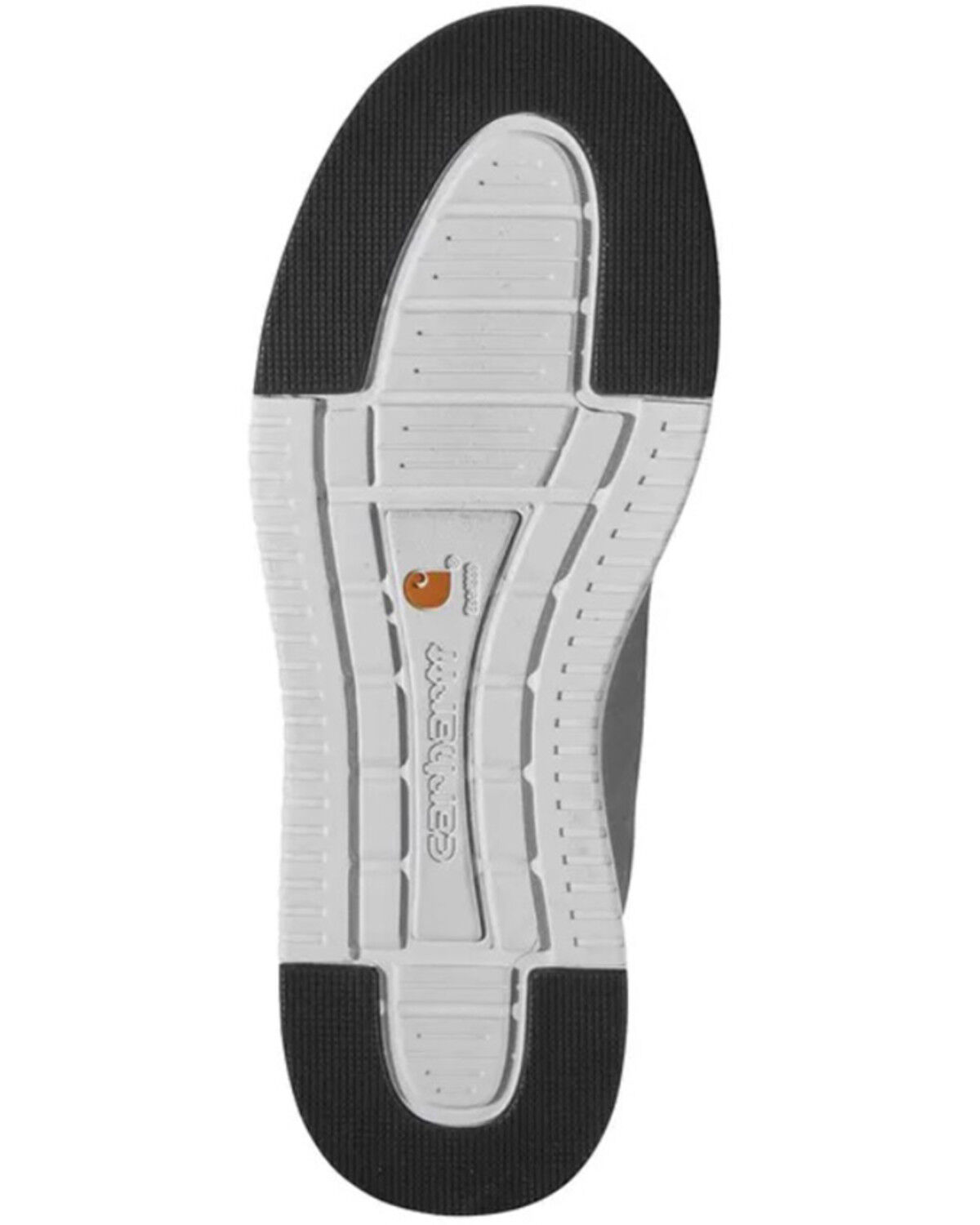 Image #7 - Carhartt Men's Detroit Leather Work Sneakers - Soft Toe, Medium Grey, hi-res