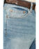 Image #2 - DEVIL-DOG Dungarees Men's Beech Medium Wash Relaxed Bootcut Stretch Jeans, Medium Wash, hi-res
