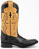 Image #2 - Ferrini Men's Nash Exotic Ostrich Leg Western Boots - Square Toe, Black, hi-res