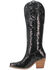 Image #3 - Dingo Women's Sequin Dance Hall Queen Tall Western Boots - Snip Toe , Black, hi-res