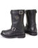 Image #3 - Milwaukee Leather Women's 11" Classic Engineer Motorcycle Boots - Round Toe, Black, hi-res