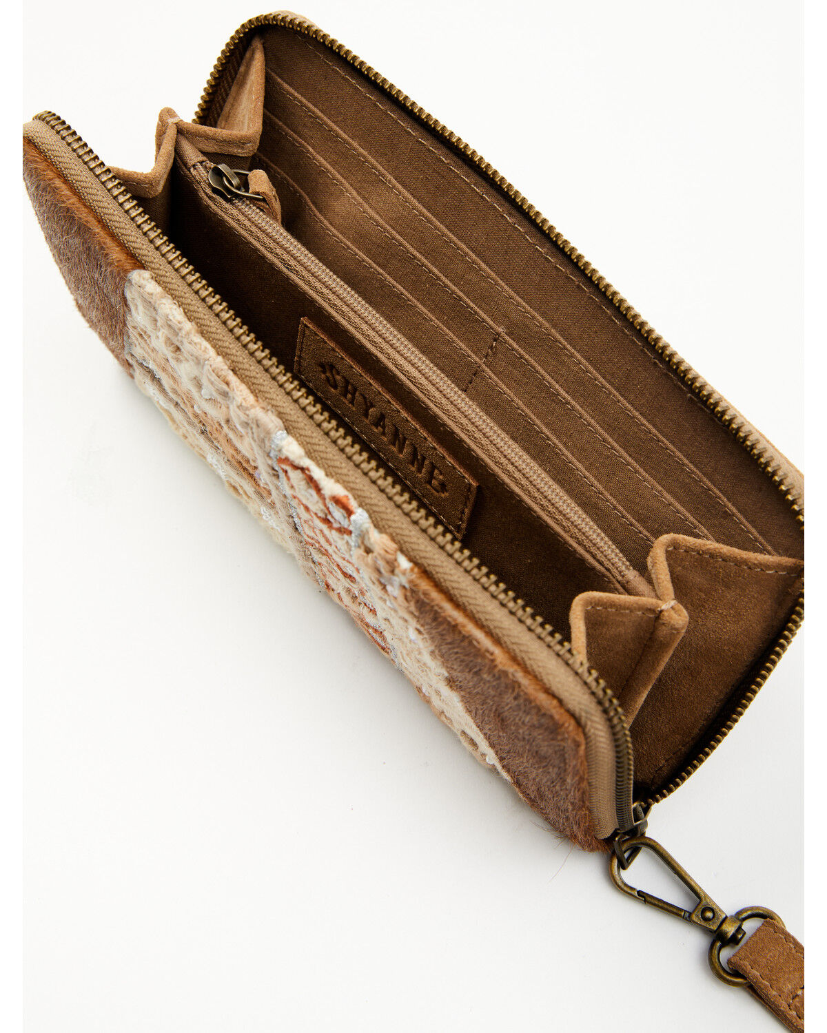 Image #2 - Shyanne Women's Boho Patched Wallet, Tan, hi-res