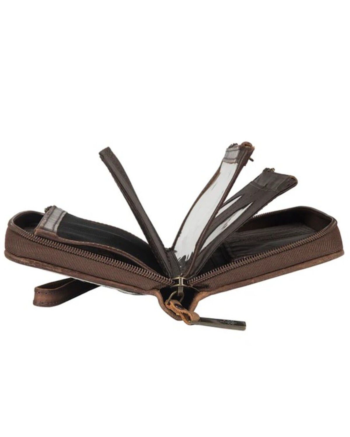 Image #4 - STS Ranchwear By Carroll Kacy Cowhide Organizer Wallet, Black, hi-res